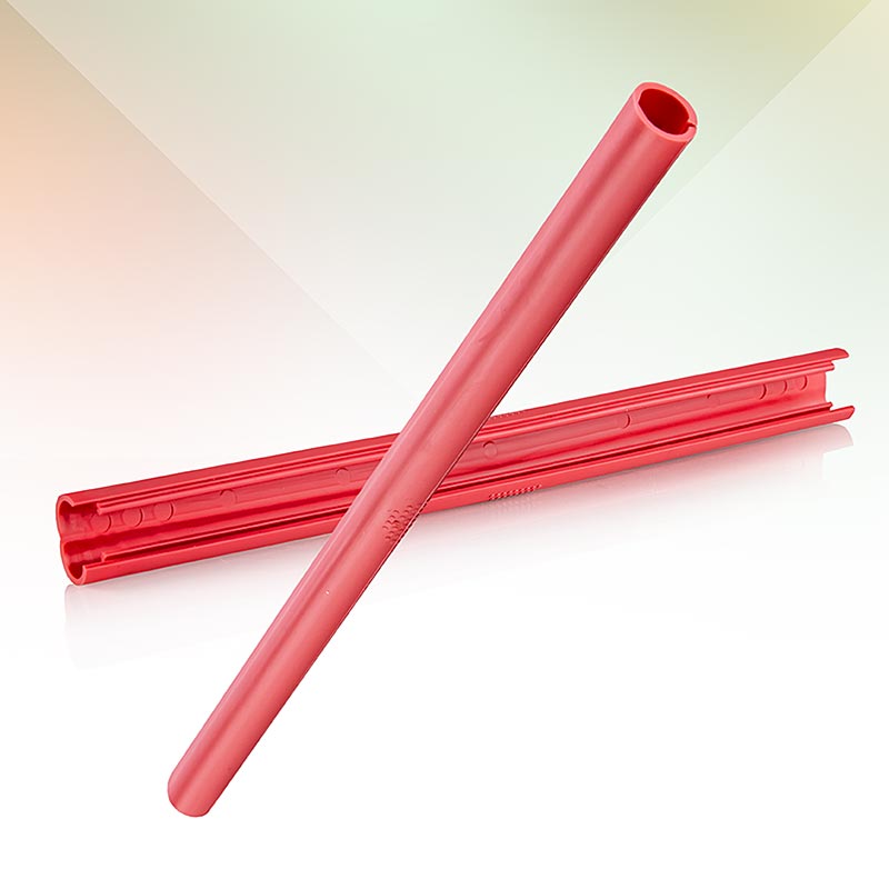 Paille rose réutilisable de ClickStraw, conditionnée en lot de 300 pièces
