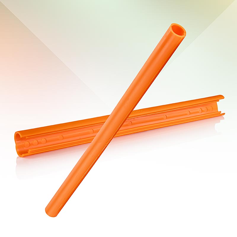 Paille orange réutilisable de ClickStraw, paquet de 300 pièces