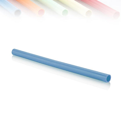 Pailles durables et réutilisables en bleu, 10 pièces de la marque ClickStraw
