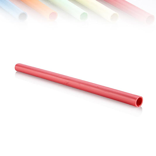 Lot de 10 ClickStraws réutilisables de couleur rose, parfaits pour les boissons