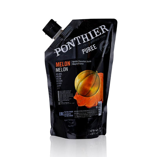 Délicieuse et douce purée de melon charentais Ponthier au sucre, 1 kg