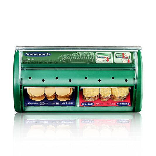 Distributeur de sparadrap Salvequick, une station de sparadrap pratique pour les urgences