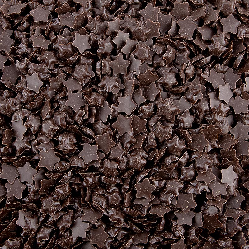 Paillettes de chocolat noir en forme d'étoile, 600g Produit de la marque Dobla (73419)