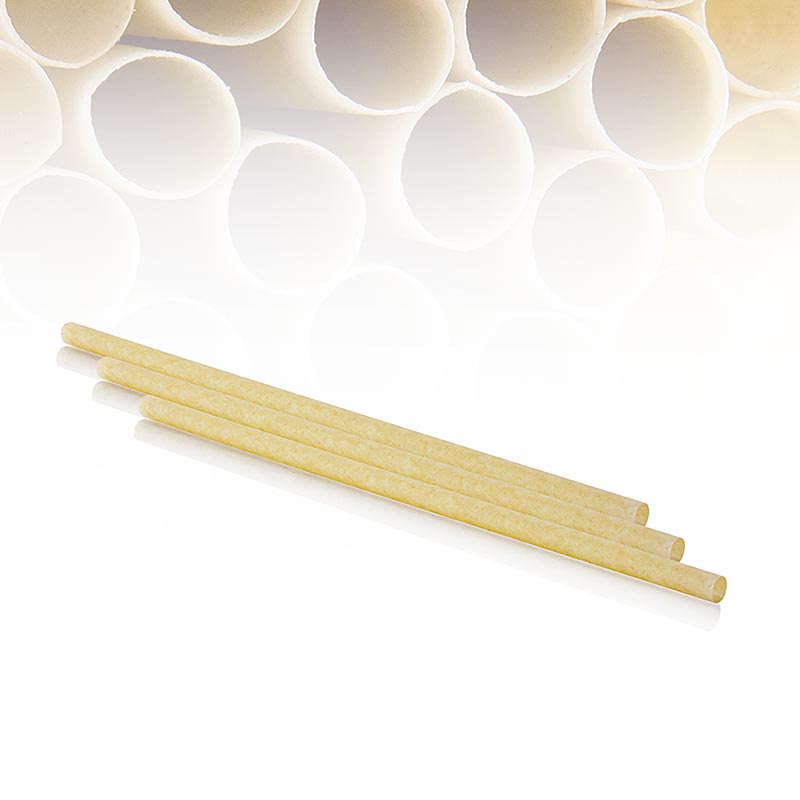 Pailles durables en matériau naturel au design classique pour les consommateurs soucieux de l'environnement et les établissements de restauration.