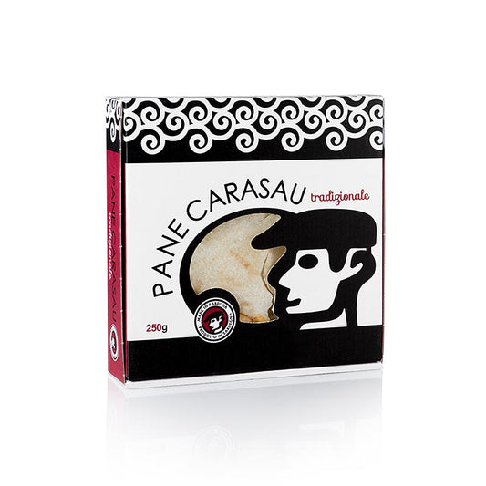 Délicieux et croustillant pain sarde Pane Carasau, 250 g, parfait pour le goûter ou pour accompagner les repas.