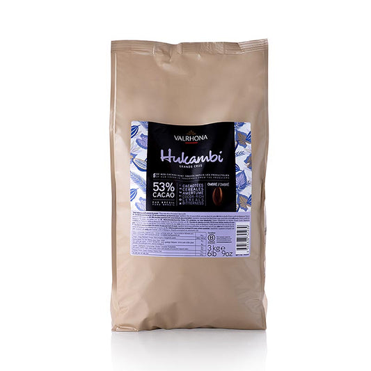 Valrhona Hukambi Lactée 53% Callets, 3 kg lait entier couverture image du produit