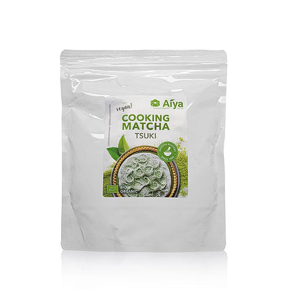  Aiya Matcha Tsuki, thé vert biologique de haute qualité pour la cuisine, 500 g