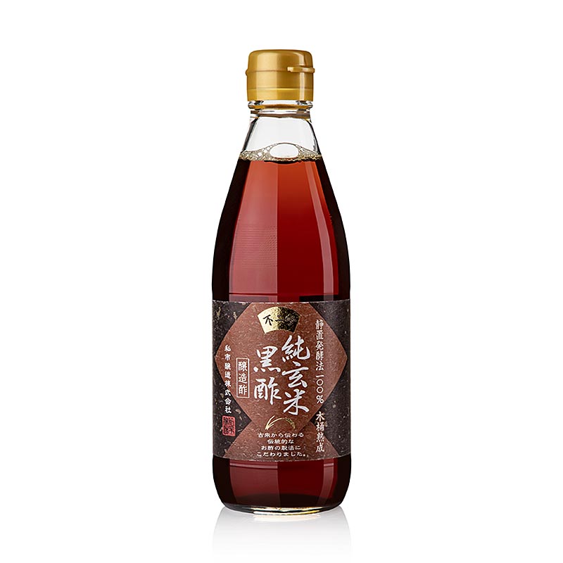 Bouteille de 360 ml de vinaigre de riz Kurosu Vinaigre noir à base de riz brun