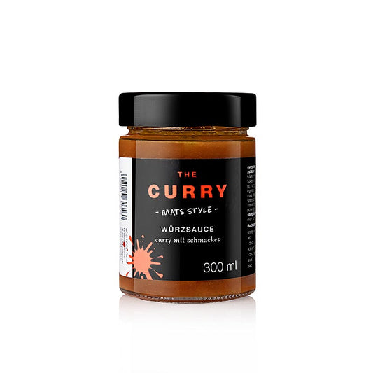 Bouteille de 300 ml de Seriously Taste the curry, sauce au curry de type matty d'Ernst Petry