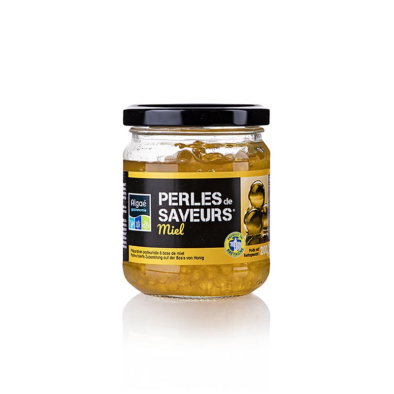 Caviar miel et épices, boules perlées de 5 mm, 200 g Les Perles