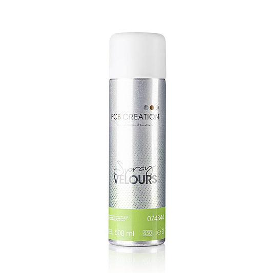 Spray de décoration effet velours vert avec colorant, PCB (74344), 500 ml