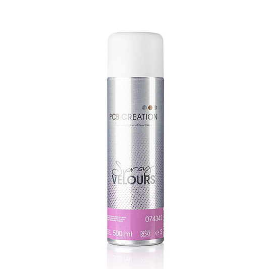 Pulvérisateur de décoration avec effet velours rose et colorant, PCB (74342), 500 ml