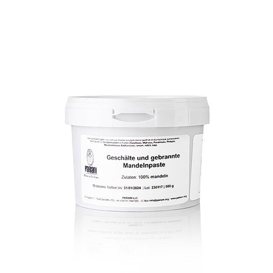 Paquet de 500 g d'amandes siciliennes Pariani, grillées à la perfection pour la pâte d'amandes