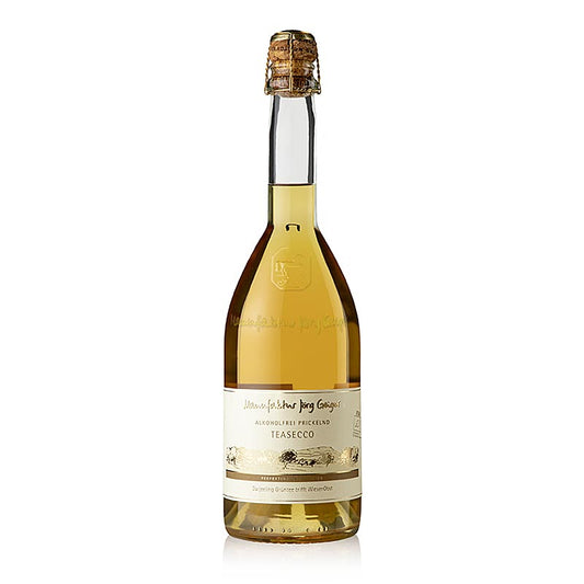 Manufactory Jörg Geiger Teasecco Mousseux sans alcool est une boisson mousseuse biologique sans alcool de 750 ml