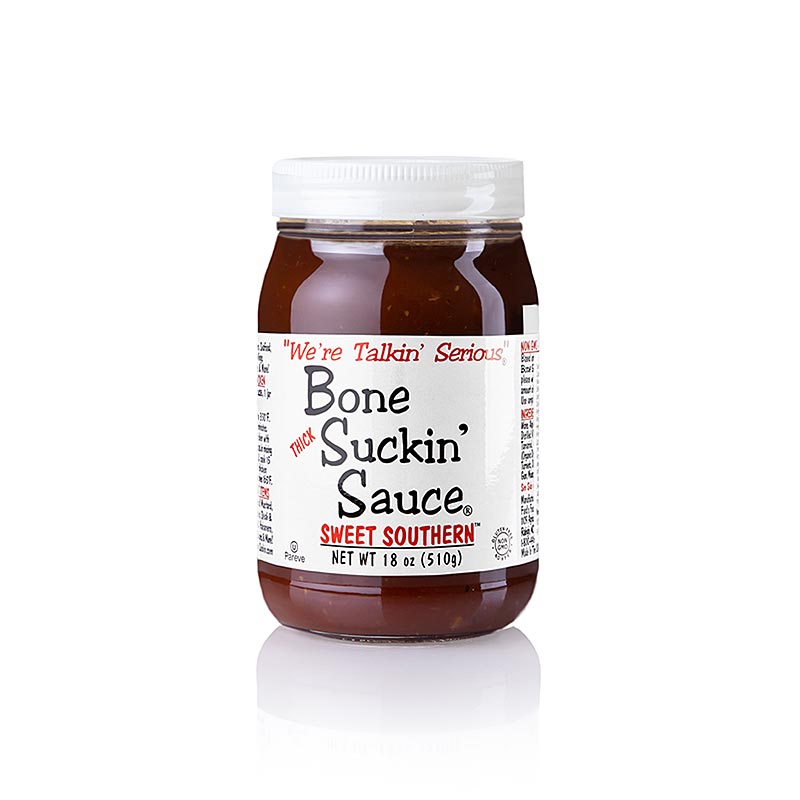 Bouteille de 420 ml de Bone Suckin Sauce Sweet Southern THICKER Style de Ford's Food