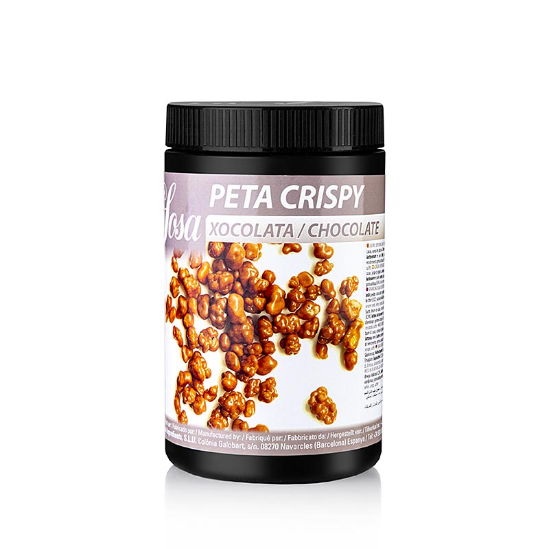 Sosa Peta Crispy, un produit de 900 g recouvert de chocolat au lait et de glace au sorbet