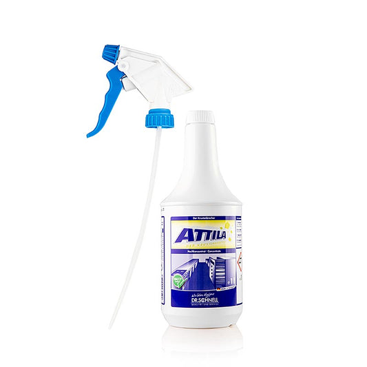 Dr Schnell - Nettoyant pour grillades Attila, prêt à l'emploi, 1 litre, 1 l - Nettoyant puissant et prêt à l'emploi pour grillades et barbecues, bouteille de 1 litre