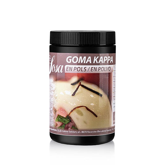 600g de poudre de texture Sosa Goma Kappa pour la création de gels froids et de mousses