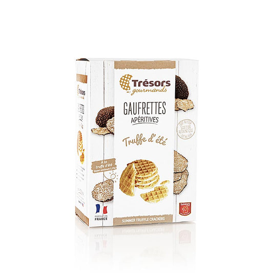 Barsnack Trésors- französische Miniwaffeln mit Trüffel, 60 g - des petits gâteaux délicieux et moelleux à emporter ou à déguster à la maison