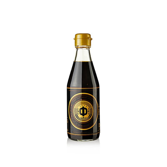 Sauce soja Shoyu Single Barrel Black Label de première qualité, Marunaka, Japon