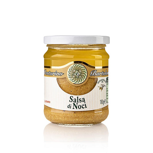 Venturino Salsa di Noci - Sauce aux noix, une sauce riche et crémeuse de 180g, parfaite pour les pâtes et plus encore.