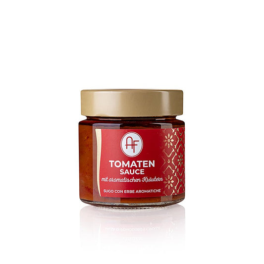 Sugo al erbe aromatiche - Sauce tomate aux herbes, Appennino Food, 200 g : Une sauce tomate délicieuse et savoureuse aux herbes aromatiques.