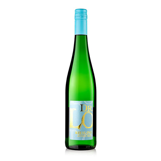 Bouteille de 750 ml de DrLo Riesling, vin sans alcool de DrLoosen