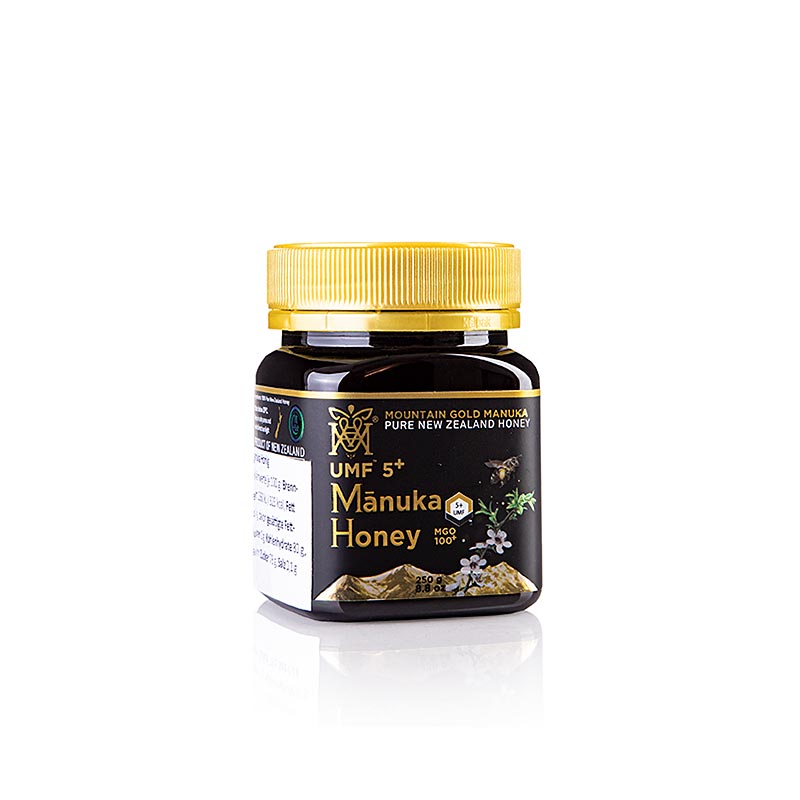 Pot de 250g de miel de Manuka, certifié UMF 5+ et MGM