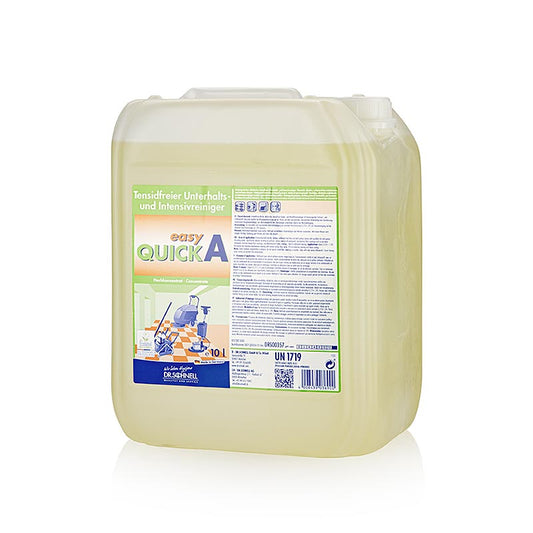 Dr Schnell Easy Quick A - nettoyant intensif alcalin et tensioactif, 10 l, 10 l - Nettoyant alcalin et tensioactif puissant de 10 litres