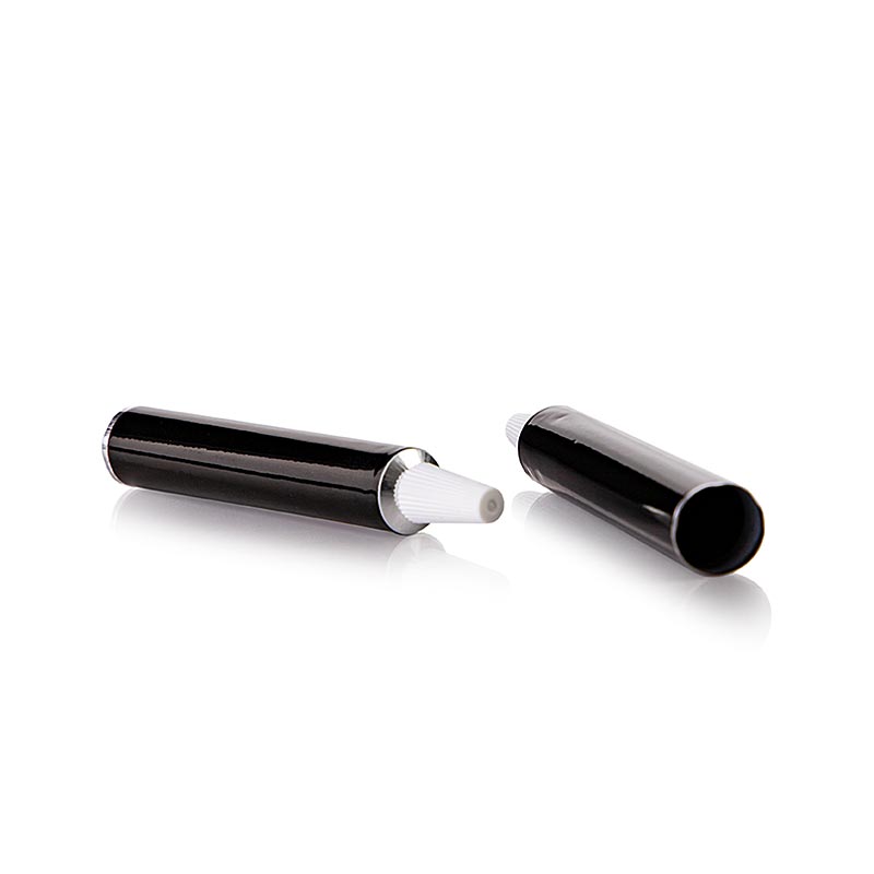 Lot de 10 tubes de remplissage noirs vides de 7ml de 100% Chef pour usage culinaire