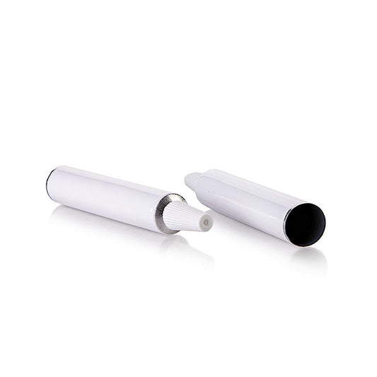 Tube de remplissage de 7 ml en couleur blanche, sans contenu, de 100% Chef, paquet de 10 pièces