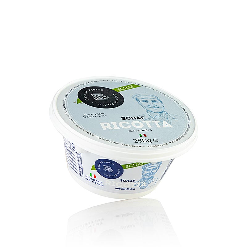 250 g de ricotta Casa di Pietro au lait de brebis, un fromage italien crémeux et onctueux