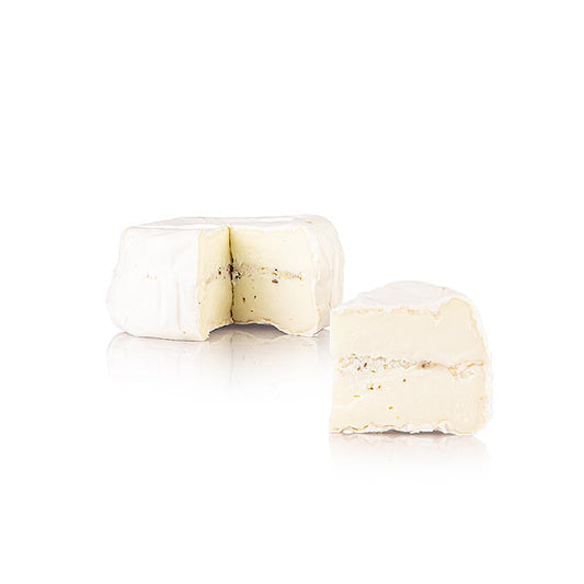 Photo de Casa di Pietro Bufalina al tartufo, fromage de lait de bufflonne à la truffe, produit emballé de 150 g