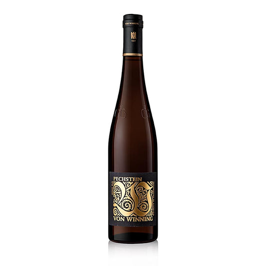 Von Winning 2022 Pechstein Riesling GG vin blanc sec QW Pfalz 0.75l, 750 ml - vin blanc sec de qualité supérieure de Pfalz, Allemagne dans une bouteille de 750ml