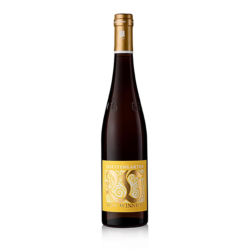Von Winning 2021 Jesuitengarten Riesling GG vin blanc sec QW Pfalz 075l, 750ml - une bouteille de 750ml du vin blanc sec de la région Pfalz en Allemagne.