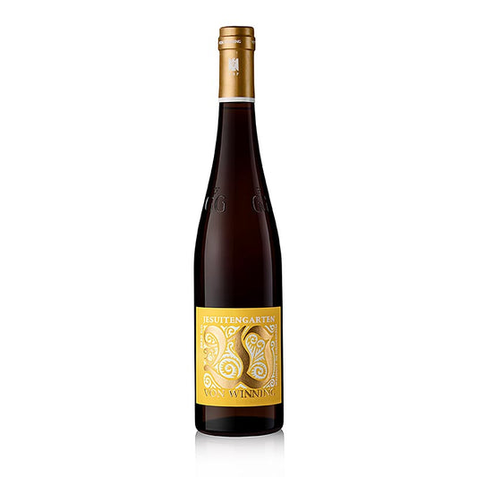 Von Winning 2021 Jesuitengarten Riesling GG vin blanc sec QW Pfalz 075l, 750ml - une bouteille de 750ml du vin blanc sec de la région Pfalz en Allemagne.