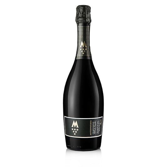 Motzenbäcker 2017 Chardonnay Brut Méthode Rurale vin mousseux Pfalz 0,75 l BIO, 750 ml - un vin mousseux biologique de Pfalz avec un contenu de 750 ml