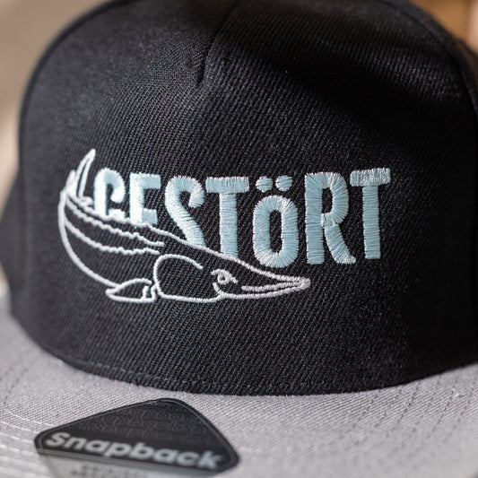  Casquette plate de BOS FOOD CAP avec sangle réglable et motif "Disturbed".