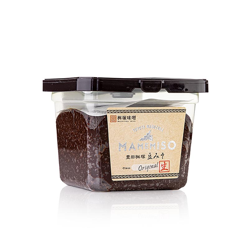 Pâte de miso mame foncé (Hatcho) de Masuzuka Japon, 400 g, une pâte de soja riche et délicieuse