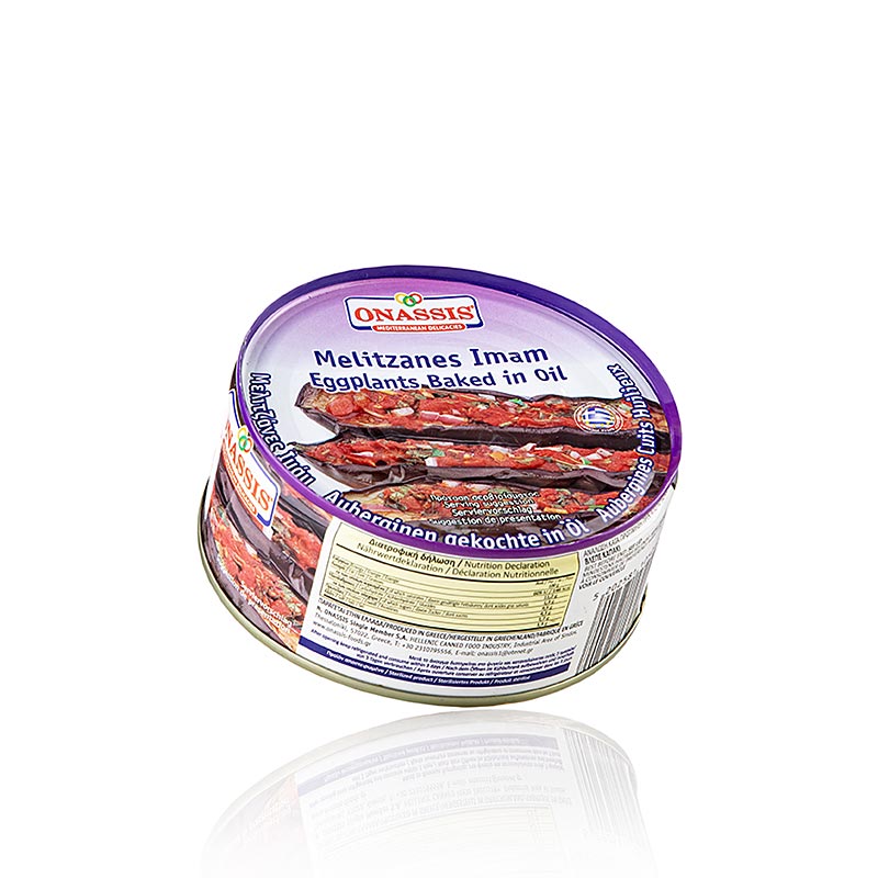 Aubergines à la sauce tomate, Onassis, 280 g - un plat méditerranéen savoureux et délicieux