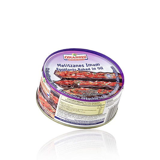 Aubergines à la sauce tomate, Onassis, 280 g - un plat méditerranéen savoureux et délicieux
