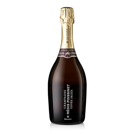 Champagne 2014 Régis Poissinet Cuvée Irizée, extra brut, 12% vol 750 ml - un champagne 2014 raffiné et élégant avec un goût extra sec, parfait pour les occasions spéciales et les célébrations.